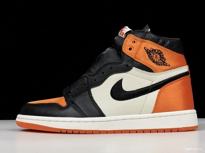 Jordan AV3725-010 Shattered 1 Retro Backboard Satin Air Womens 0706